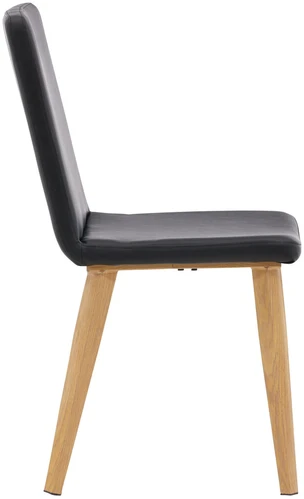 Venture Design Valgomasis kėdė, Šiandien, 56x44x90 cm, Juoda
