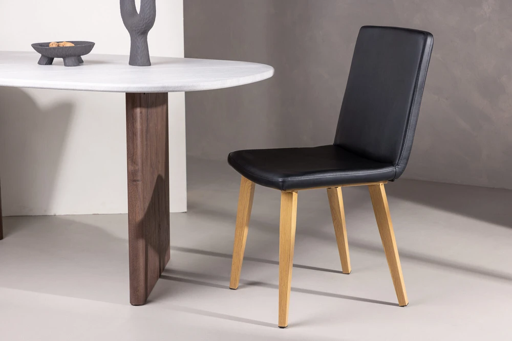 Venture Design Valgomasis kėdė, Šiandien, 56x44x90 cm, Juoda