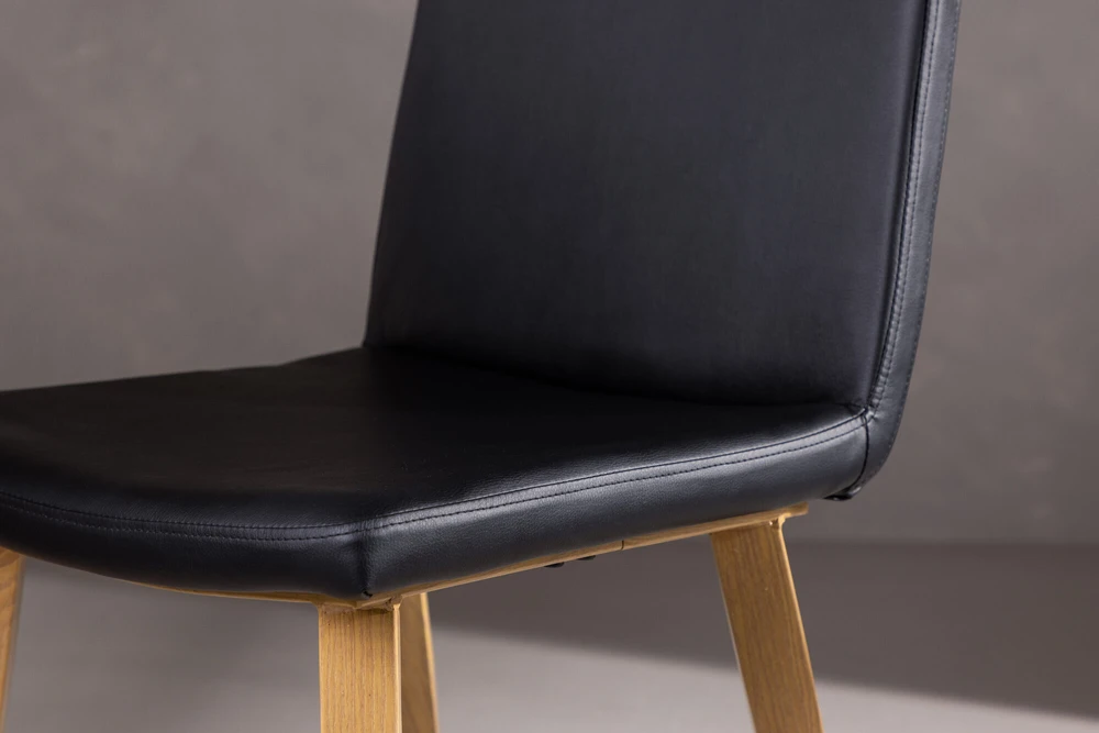 Venture Design Valgomasis kėdė, Šiandien, 56x44x90 cm, Juoda