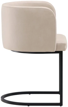 Venture Design Valgomasis kėdė, Simrishamn, 60x58x75 cm, kreminė spalvos