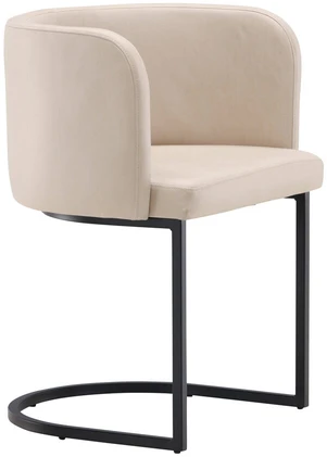 Venture Design Valgomasis kėdė, Simrishamn, 60x58x75 cm, kreminė spalvos