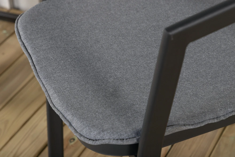 Venture Design Valgomasis kėdė, Skilčių, 62x59x76 cm, Juoda