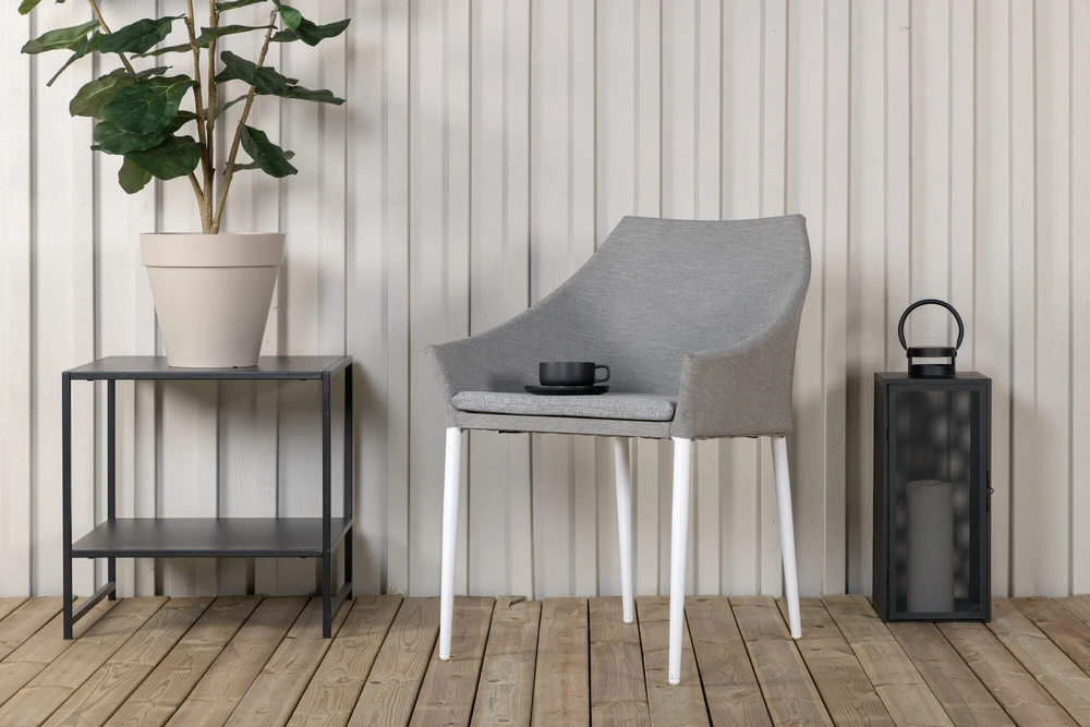 Venture Design Valgomasis kėdė, Spoga, 62x60x81 cm, Pilka