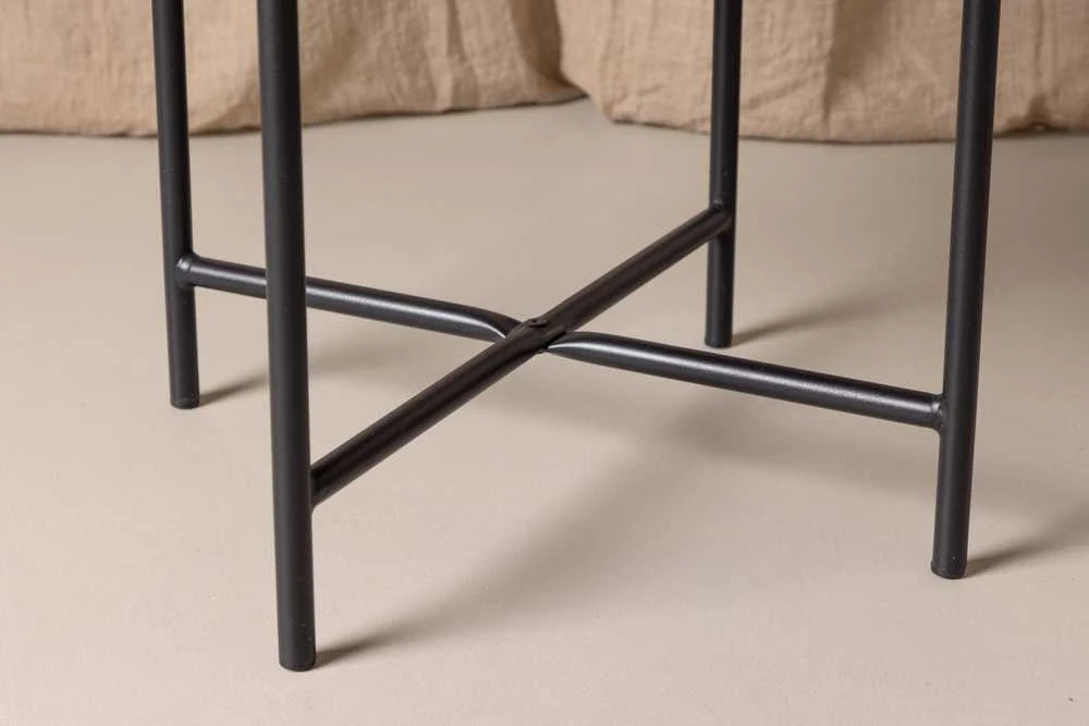 Venture Design Valgomasis kėdė, Stella 2 vnt., 60x50x89 cm, Juoda