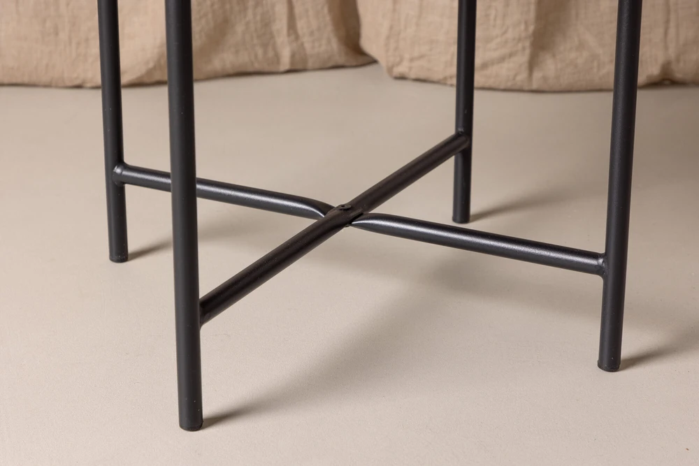 Venture Design Valgomasis kėdė, Stella 2 vnt., 60x50x89 cm, Juoda