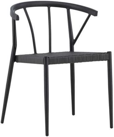 Venture Design Valgomasis kėdė, Stina, 49x47x79.5 cm, Juoda