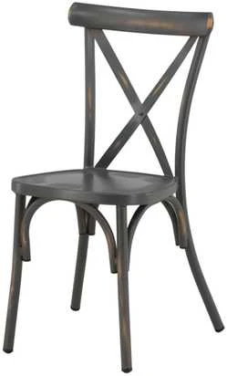 Venture Design Valgomasis kėdė, Tablas 2 vnt., 48x48x88 cm, Tamsiai pilka