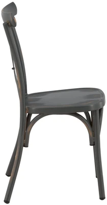 Venture Design Valgomasis kėdė, Tablas 2 vnt., 48x48x88 cm, Tamsiai pilka