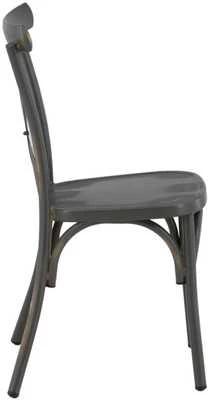 Venture Design Valgomasis kėdė, Tablas 2 vnt., 48x48x88 cm, Tamsiai pilka