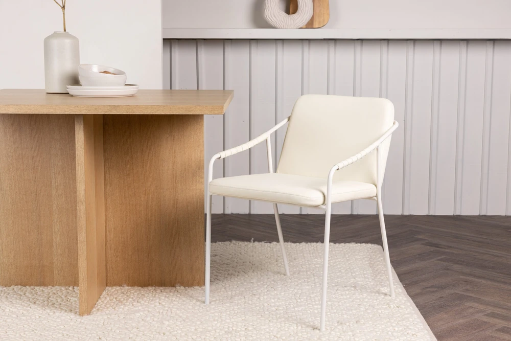 Venture Design Valgomasis kėdė, Tvist 2 vnt., 59x52x78 cm, Bėžinės spalva