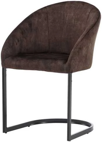Venture Design Valgomasis kėdė, vakaro 2 paketai, 65x56x82 cm, tamsiai ruda