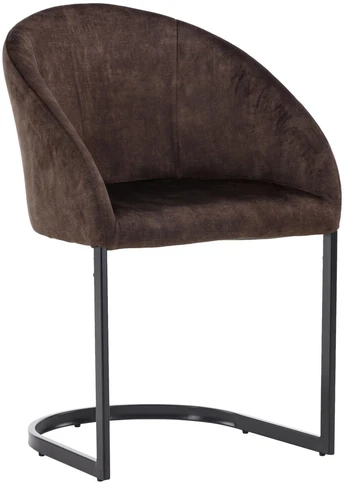 Venture Design Valgomasis kėdė, vakaro 2 paketai, 65x56x82 cm, tamsiai ruda
