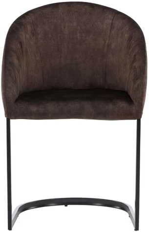 Venture Design Valgomasis kėdė, vakaro 2 paketai, 65x56x82 cm, tamsiai ruda