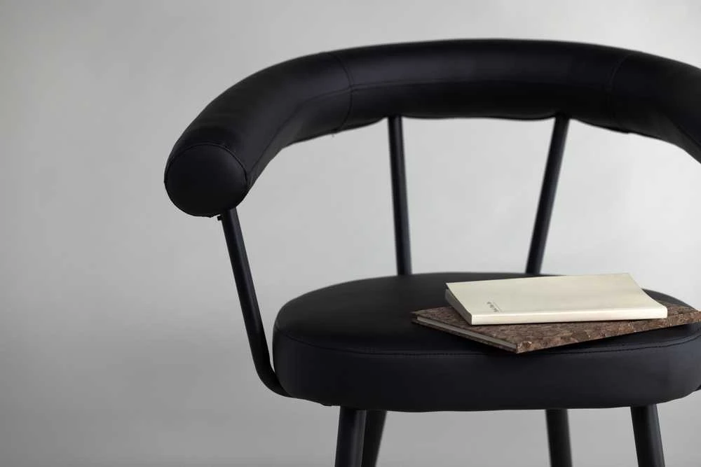 Venture Design Valgomasis kėdė, Västerås x Josefin Lustig, 60x68x73 cm, Juoda