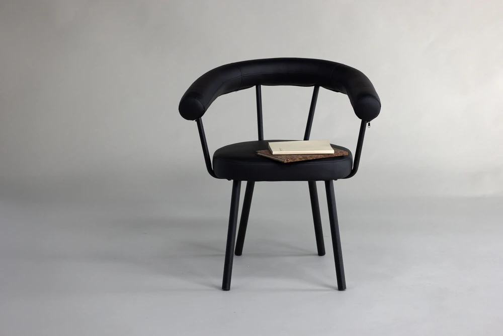 Venture Design Valgomasis kėdė, Västerås x Josefin Lustig, 60x68x73 cm, Juoda
