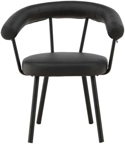 Venture Design Valgomasis kėdė, Västerås x Josefin Lustig, 60x68x73 cm, Juoda