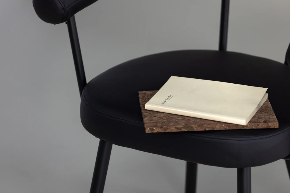 Venture Design Valgomasis kėdė, Västerås x Josefin Lustig, 60x68x73 cm, Juoda