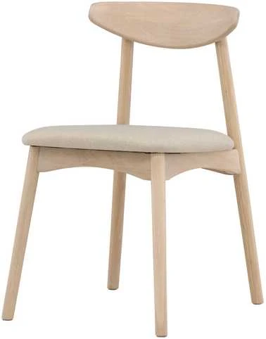 Venture Design Valgomasis kėdė, Ven 2 vnt., 47x54x80 cm, balta kalkė