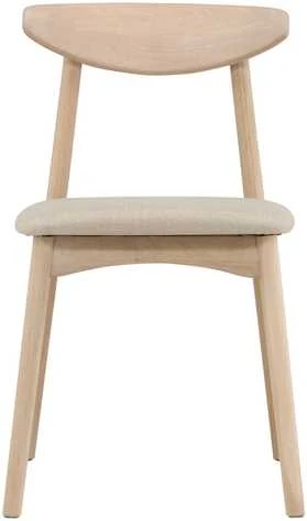 Venture Design Valgomasis kėdė, Ven 2 vnt., 47x54x80 cm, balta kalkė