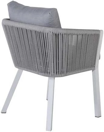 Venture Design Valgomasis kėdė, Virya, 2 vnt., 63x60x73 cm, Pilka