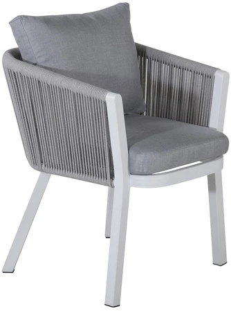 Venture Design Valgomasis kėdė, Virya, 2 vnt., 63x60x73 cm, Pilka