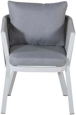 Venture Design Valgomasis kėdė, Virya, 2 vnt., 63x60x73 cm, Pilka