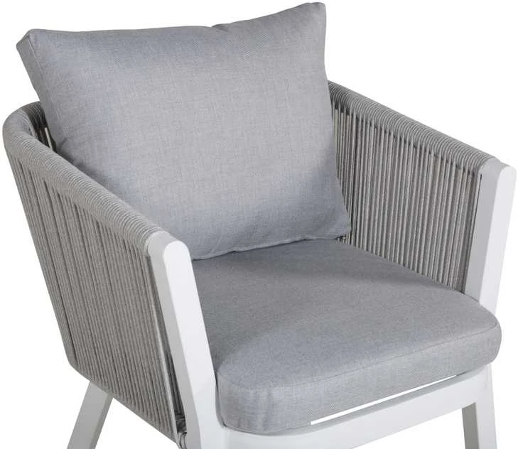Venture Design Valgomasis kėdė, Virya, 2 vnt., 63x60x73 cm, Pilka