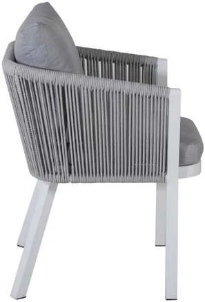 Venture Design Valgomasis kėdė, Virya, 2 vnt., 63x60x73 cm, Pilka