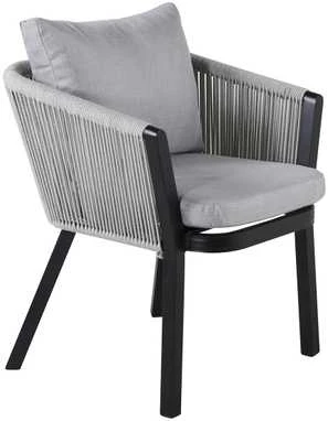 Venture Design Valgomasis kėdė, Virya, 62.5x60x73 cm, Juoda