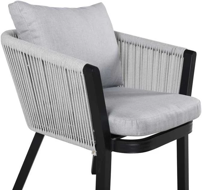 Venture Design Valgomasis kėdė, Virya, 62.5x60x73 cm, Juoda