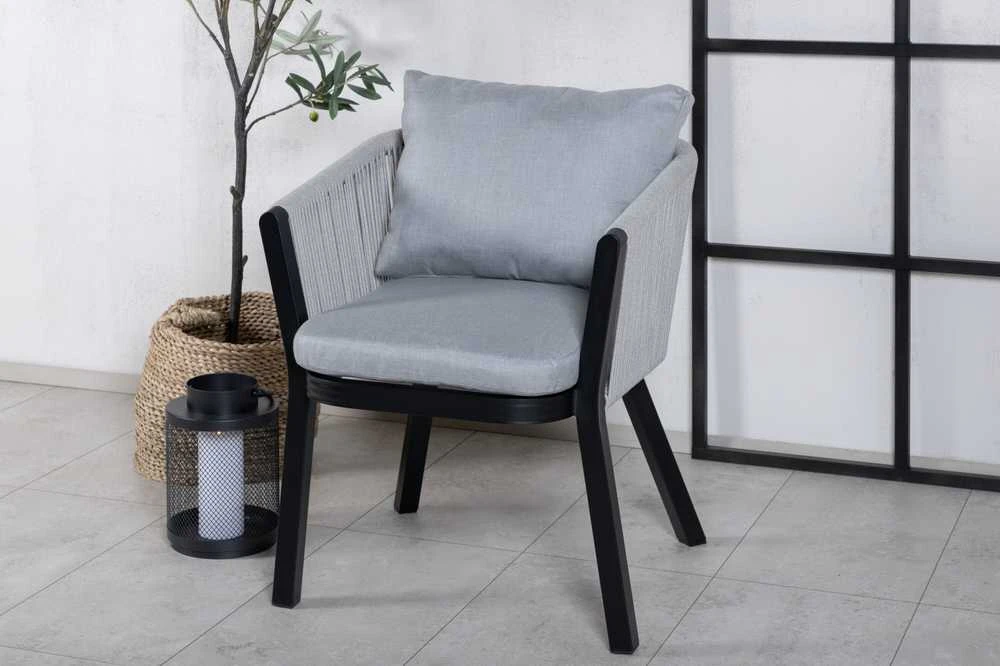 Venture Design Valgomasis kėdė, Virya, 62.5x60x73 cm, Juoda