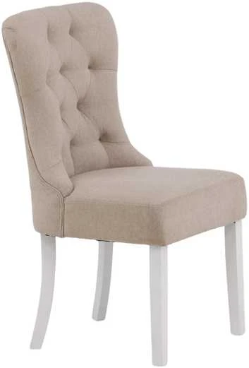 Venture Design Valgomasis kėdė, Vista 2 vnt., 68x55x100.5 cm, kreminė spalva