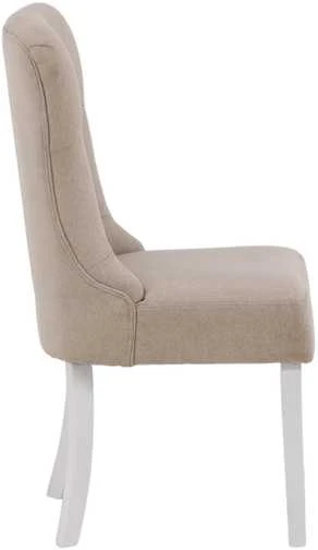 Venture Design Valgomasis kėdė, Vista 2 vnt., 68x55x100.5 cm, kreminė spalva