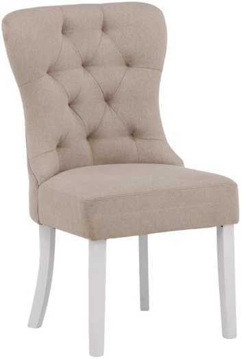 Venture Design Valgomasis kėdė, Vista 2 vnt., 68x55x100.5 cm, kreminė spalva