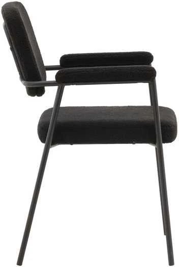 Venture Design Valgomasis kėdė, Yesterday 2 vnt., 61x58x90 cm, Juoda
