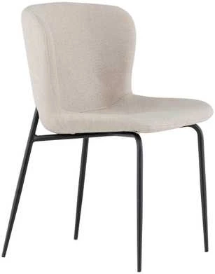 Venture Design Valgomojo kėdė, Modesto 2 vnt., 54x48x79.5 cm, kreminė spalva