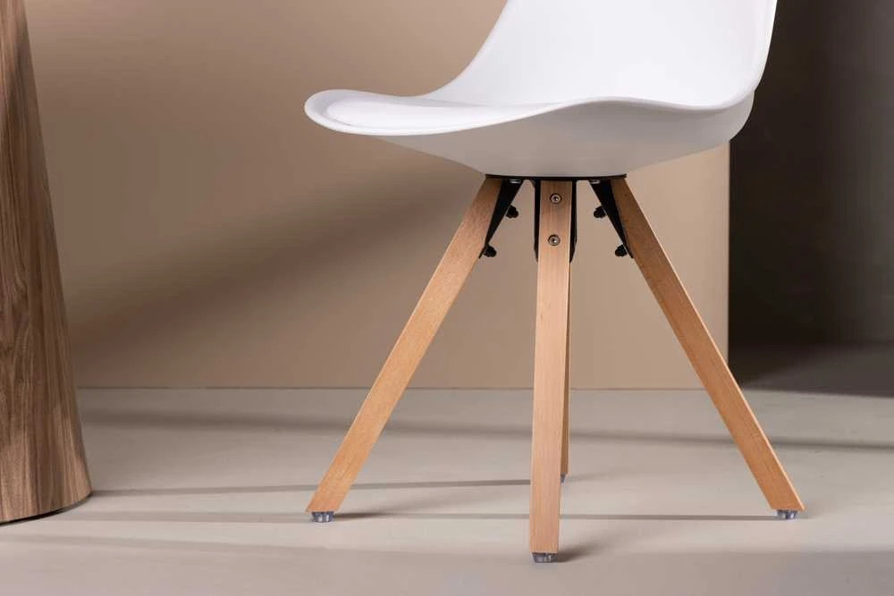 Venture Design Valgomojo kėdė, Zeno 2 vnt., 56x48x84 cm, Balta