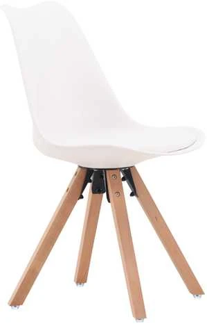 Venture Design Valgomojo kėdė, Zeno 2 vnt., 56x48x84 cm, Balta