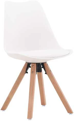 Venture Design Valgomojo kėdė, Zeno 2 vnt., 56x48x84 cm, Balta