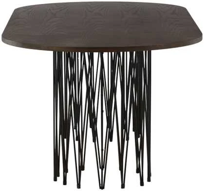 Venture Design Valgomasis stalas, akmuo, 100x220 cm, mocca