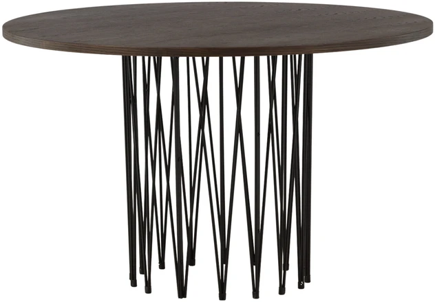 Venture Design Valgomasis stalas, akmuo, ø120 cm, mocca