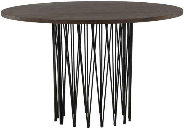 Venture Design Valgomasis stalas, akmuo, ø120 cm, mocca