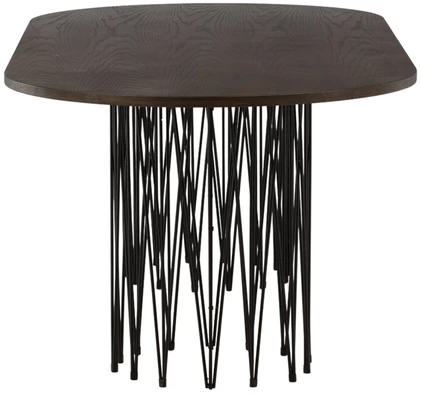 Venture Design Valgomasis stalas, akmuo, 100x220 cm, mocca