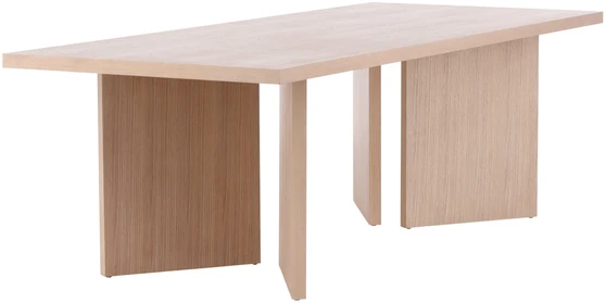 Venture Design Valgomasis stalas, Bassholmen, 100x240 cm, balta kalkė