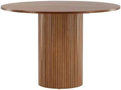 Venture Design Valgomasis stalas, Bianca, ø110 cm, Riešutas