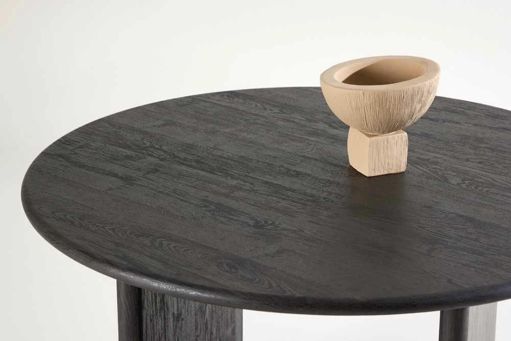 Venture Design Valgomasis stalas, Björholmen, ⌀120 cm, baltas apdaila