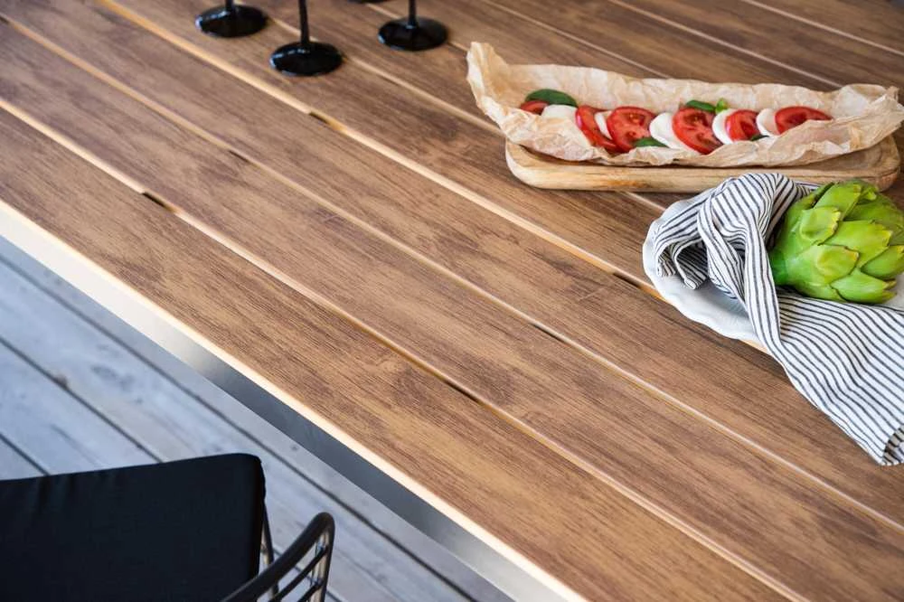 Venture Design Valgomasis stalas, Break, 90x205 cm, Juodas