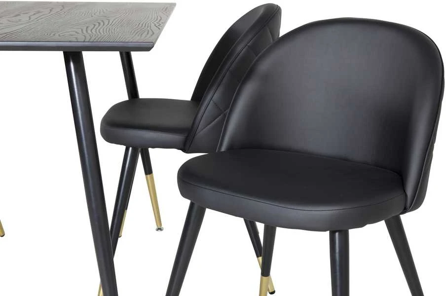 Venture Design Valgomasis stalas, Dipp, 75x120x85 cm, Juodas