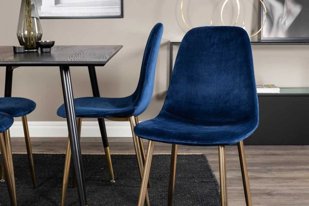 Venture Design Valgomasis stalas, Dipp, 75x120x85 cm, Juodas