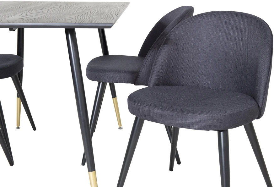 Venture Design Valgomasis stalas, Dipp, 75x120x85 cm, Juodas